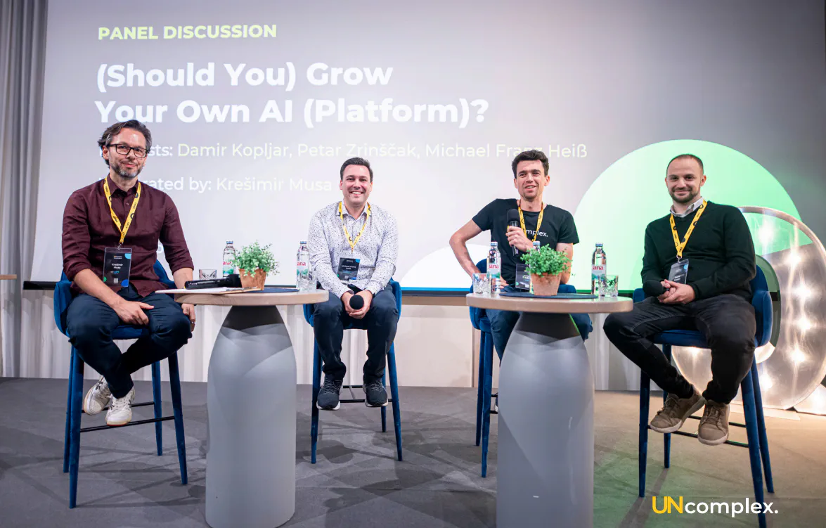 Panel Speakers: Should You Grow Your Own AI Platform