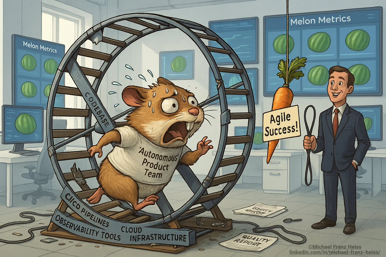 Digital Service Hamsterwheel